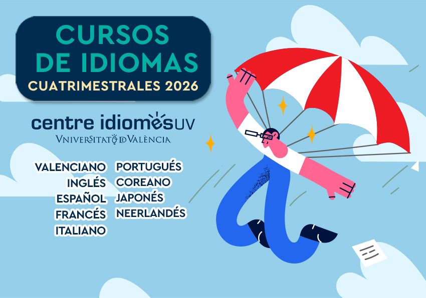 Imagen gráfica de los Cursos de Idiomas del segundo cuatrimestre.